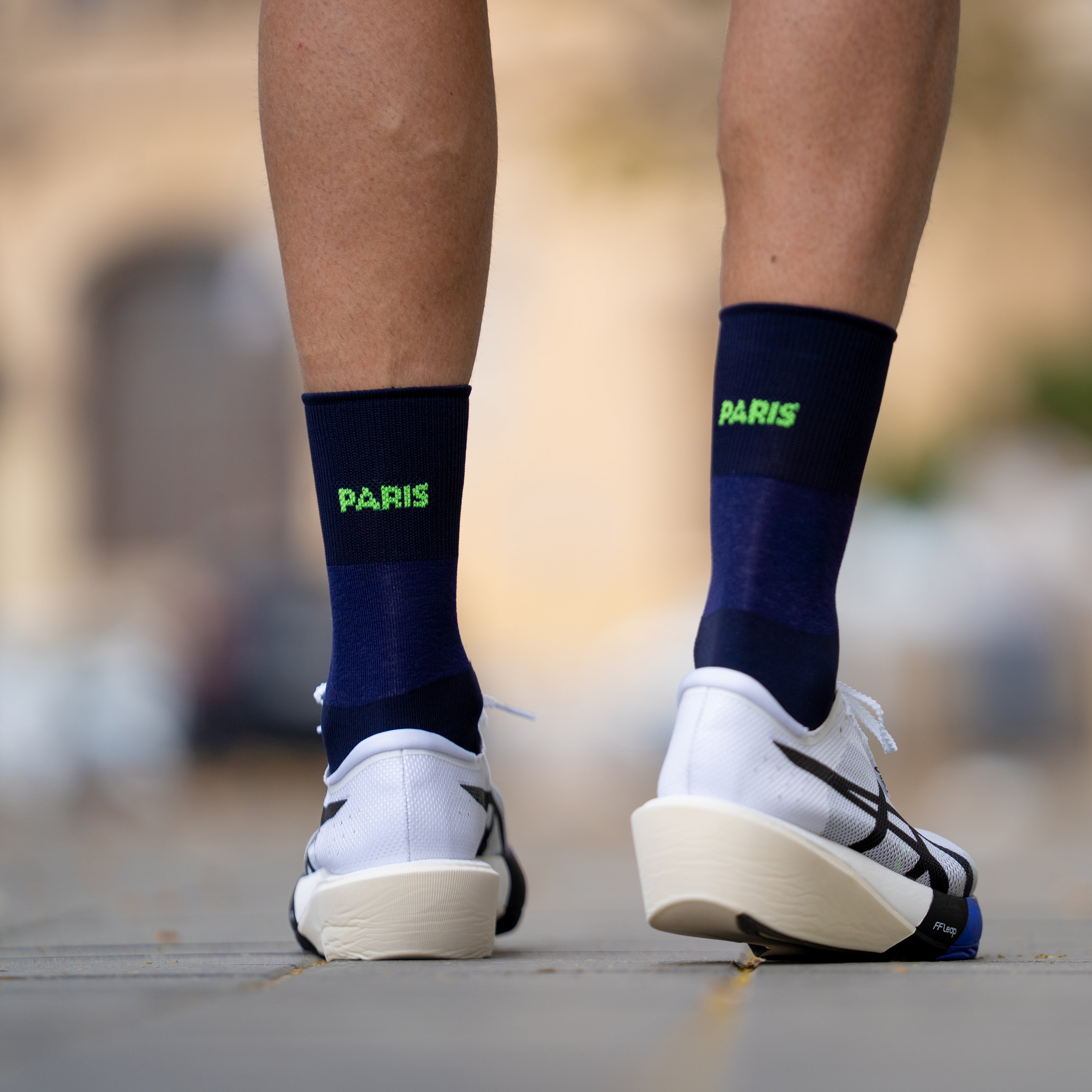 MARATHON PARIS BLUE - RUNNING SOCKS