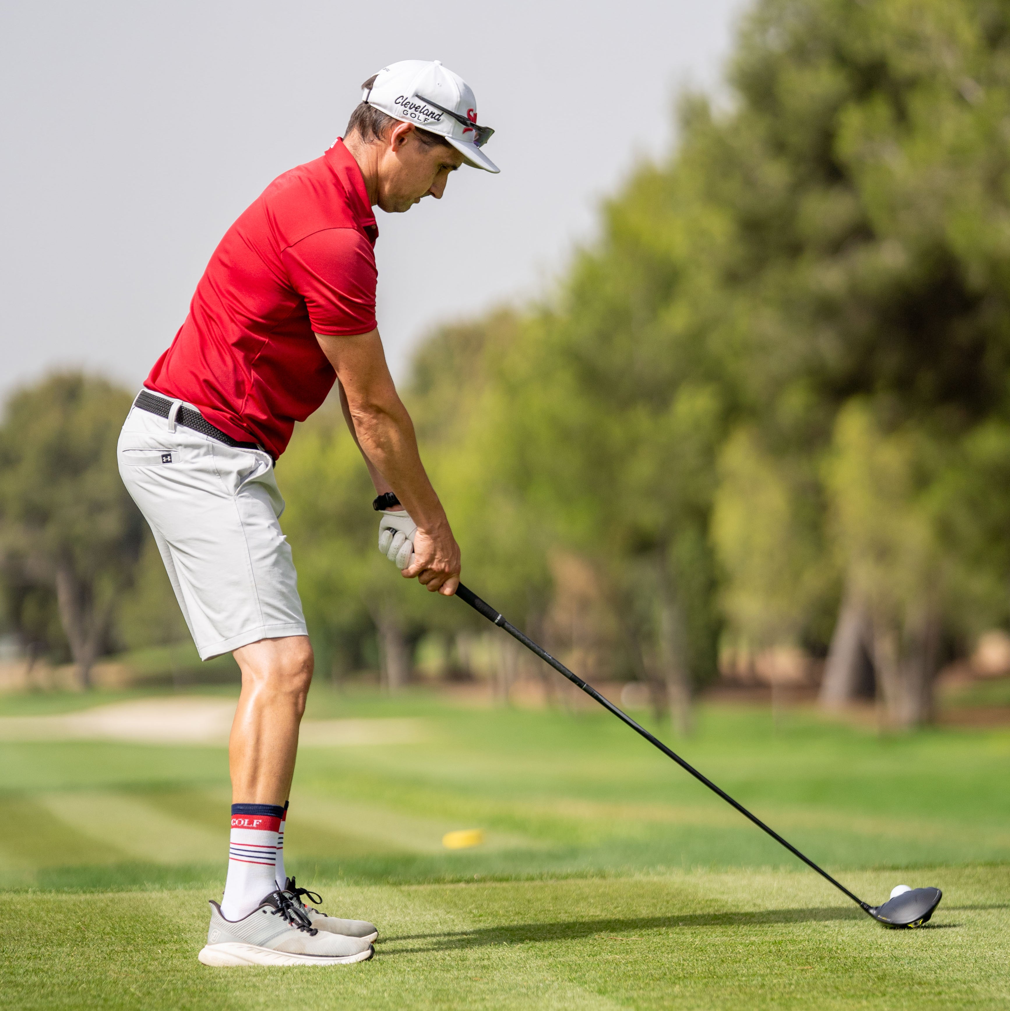 SWING RED - GOLF SOCKS