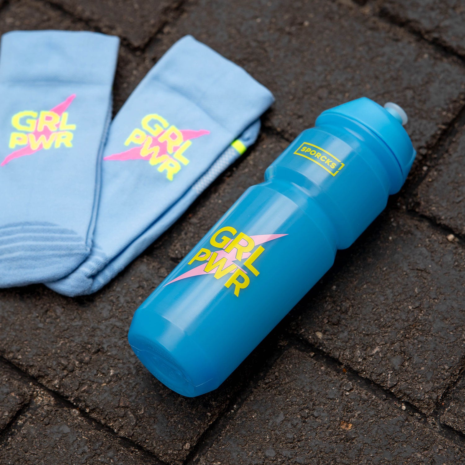 GIRLS POWER BLUE BOTTLE – TACX SHIVA 750 ML