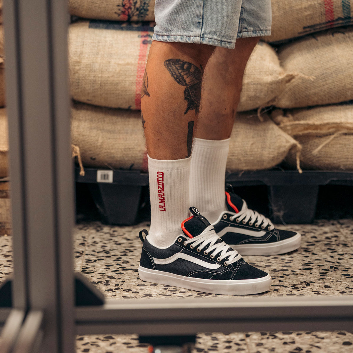 LA MARZOCCO WHITE - CHAUSSETTES DE RUE