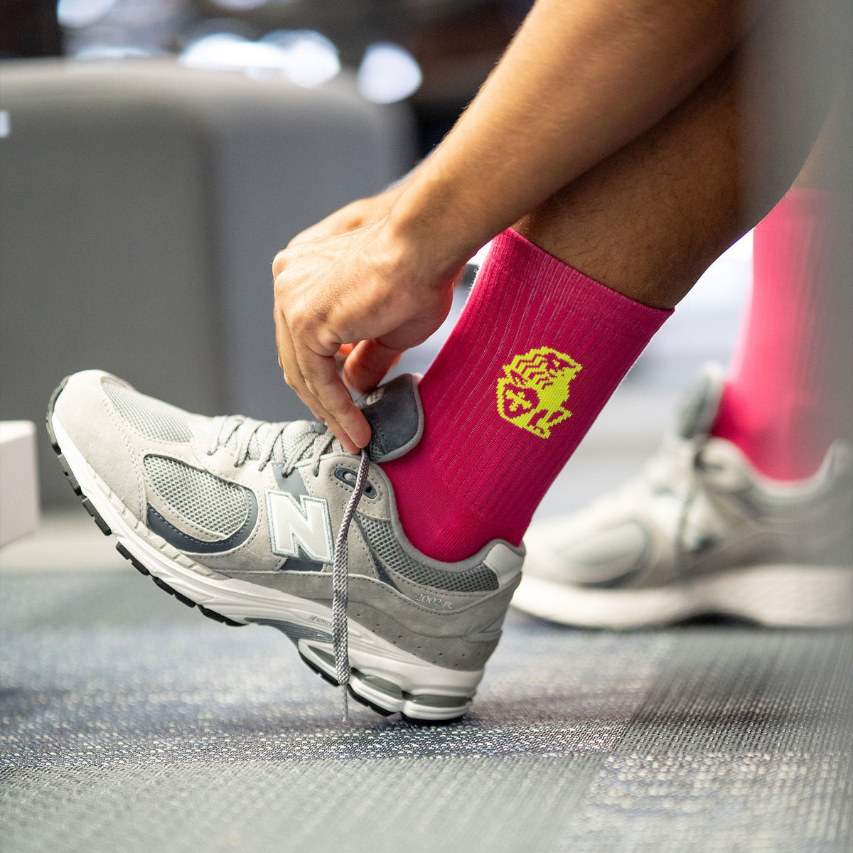 LA MARZOCCO PINK - CHAUSSETTES DE RUE