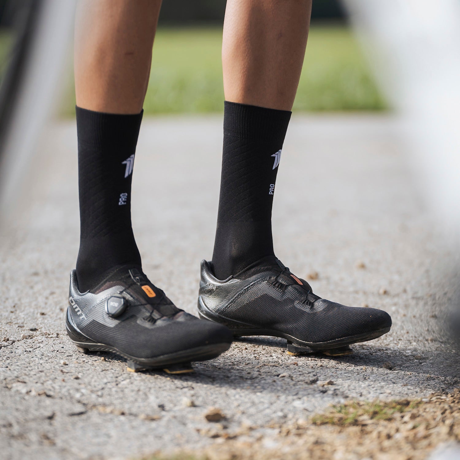 MARIE BLANQUE ELITE BLACK - PRO CYCLING SOCKS