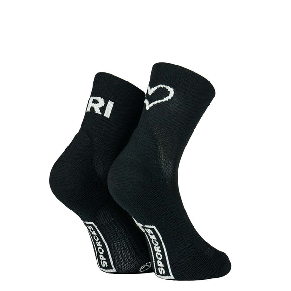 TRI LOVE Black - Triatlon socks