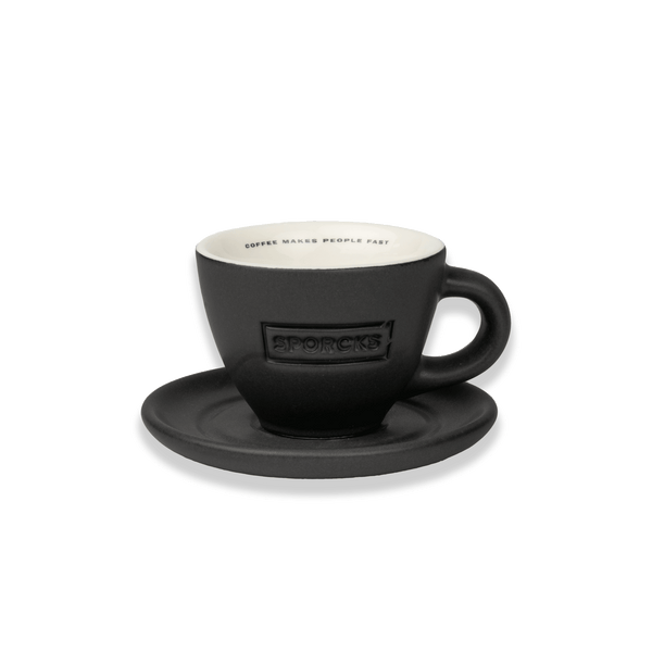 Anthracite Double Espresso Set - 90ml